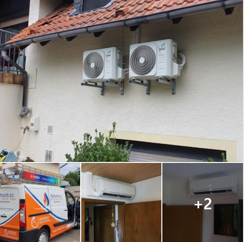 Split Klimaanlage in Undenheim Kreis Mainz-Bingen montiert - by Schunk 2.0 Heizung-Klima-Sanitär