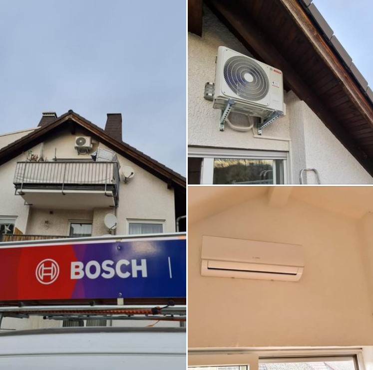 Bosch Split-Klimaanlage in Andernach für Dachgeschoss - von Schunk 2.0