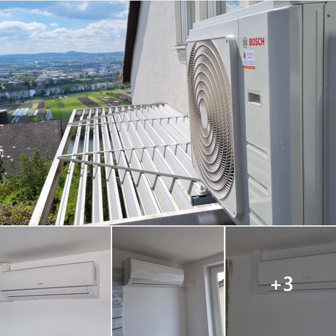 4-fach Multisplit Bosch Climate 6000 Klimaanlage in Vallendar